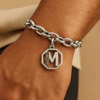 Letter 'M' Charm