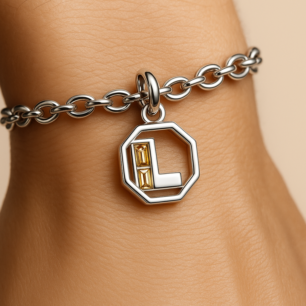 Letter 'L' Charm