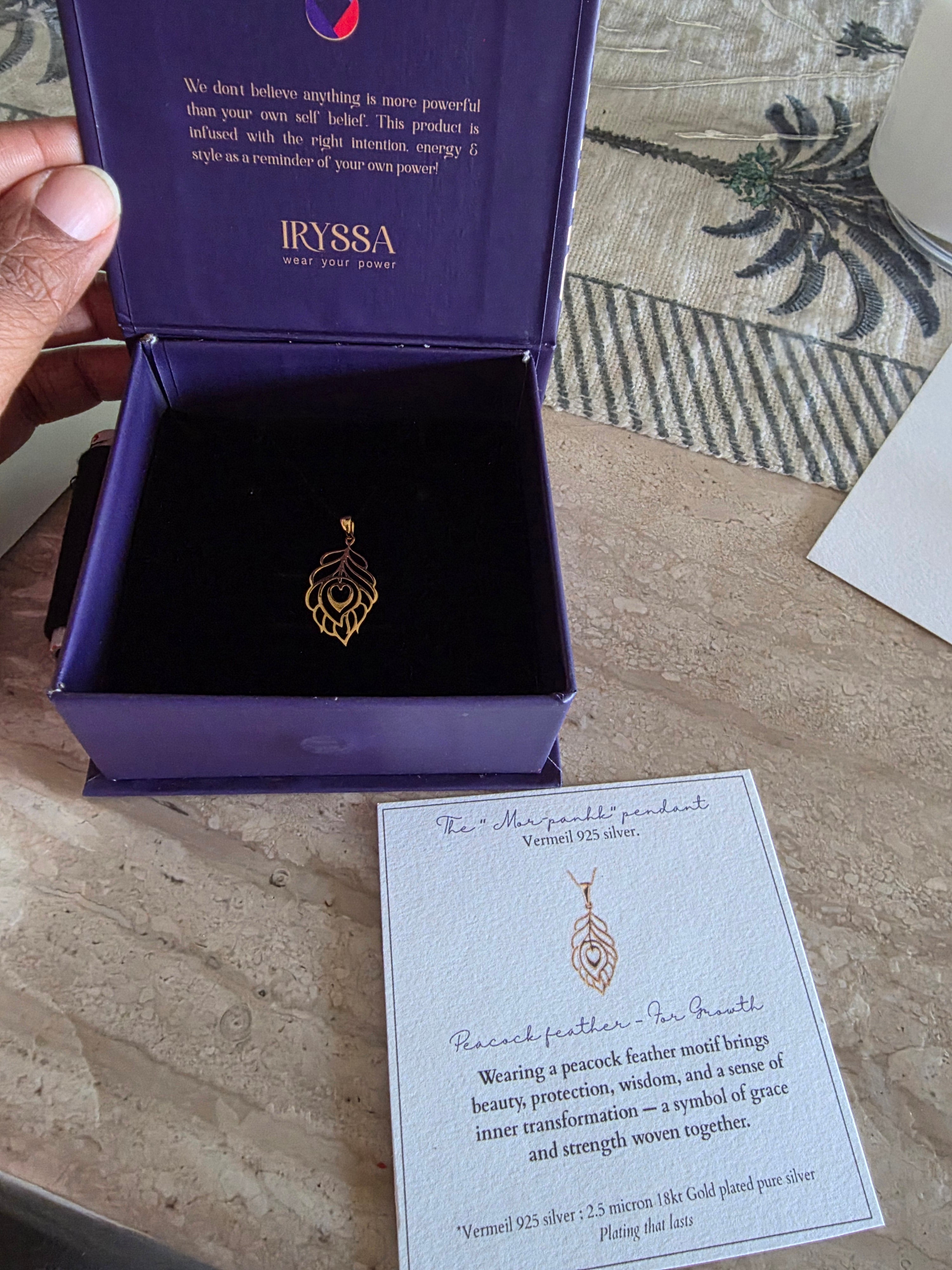 Mor-Pankh Pendant