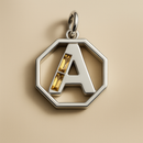 Letter 'A' Charm
