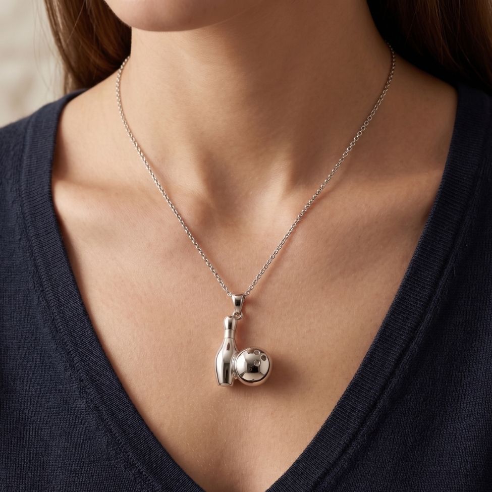 Bowling strike pendant