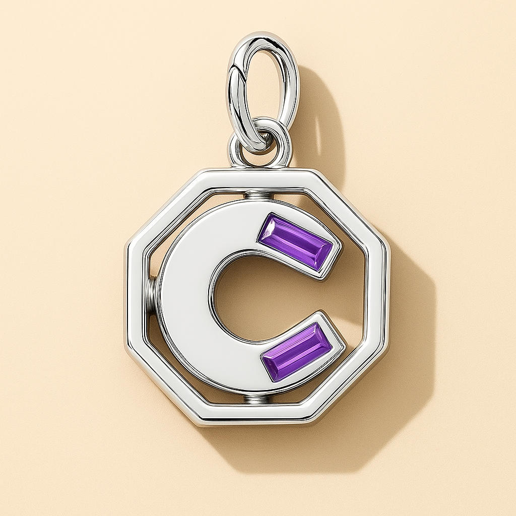 Letter 'C' Charm