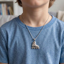 Skater rockstar pendant
