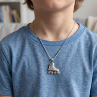 Skater rockstar pendant