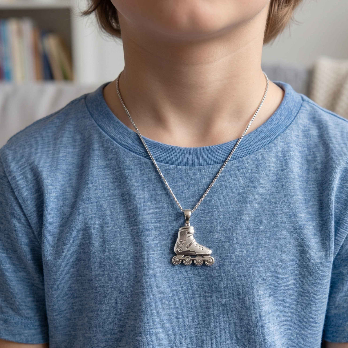 Skater rockstar pendant