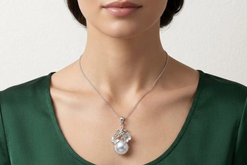 Mrinalini Natural Pearl Pendant
