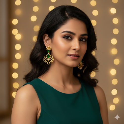 Shankha Earrings