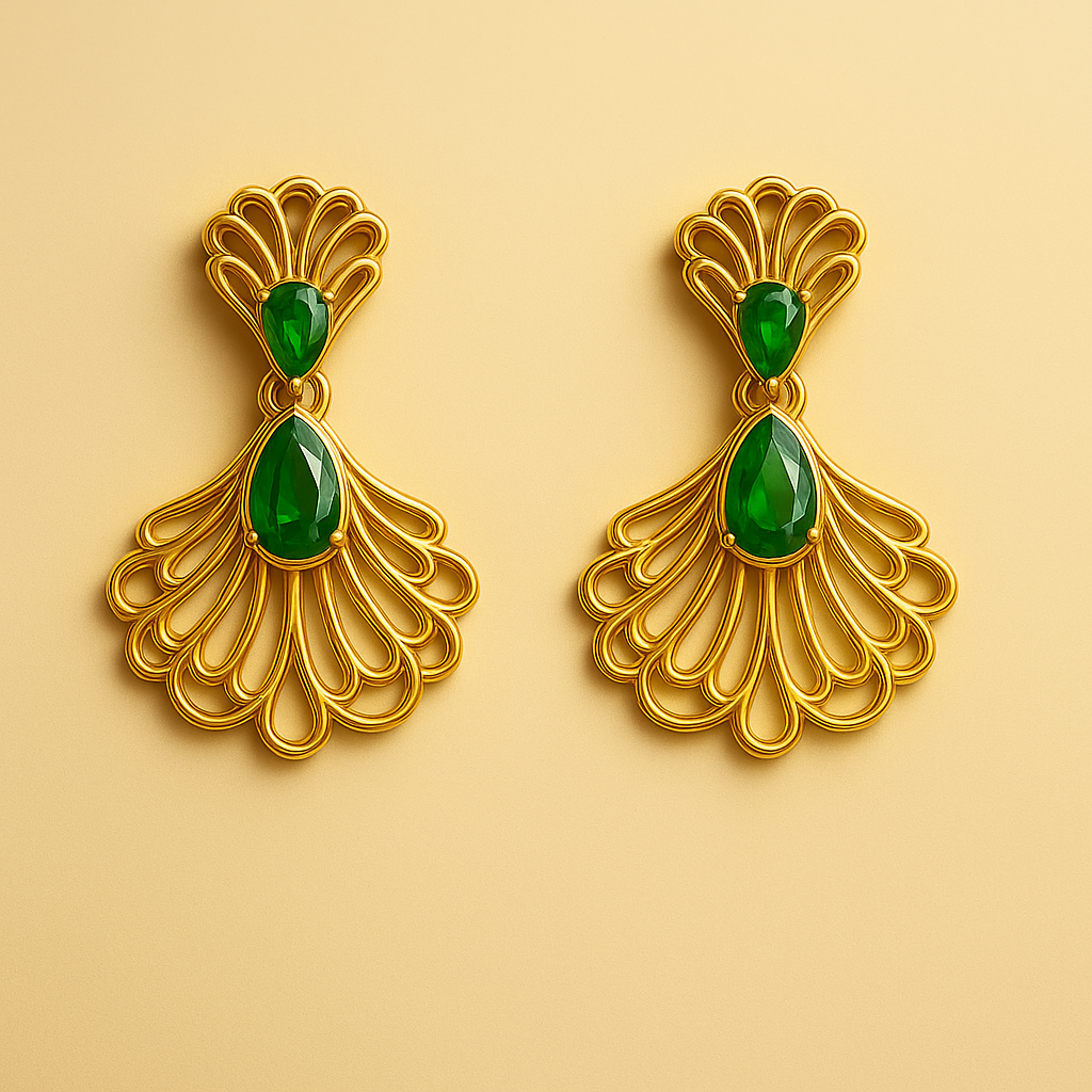 Shankha Earrings