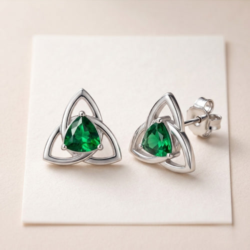 Trikona earrings