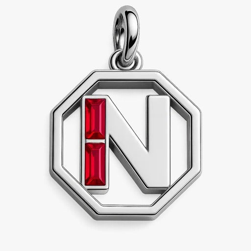 Letter 'N' Charm