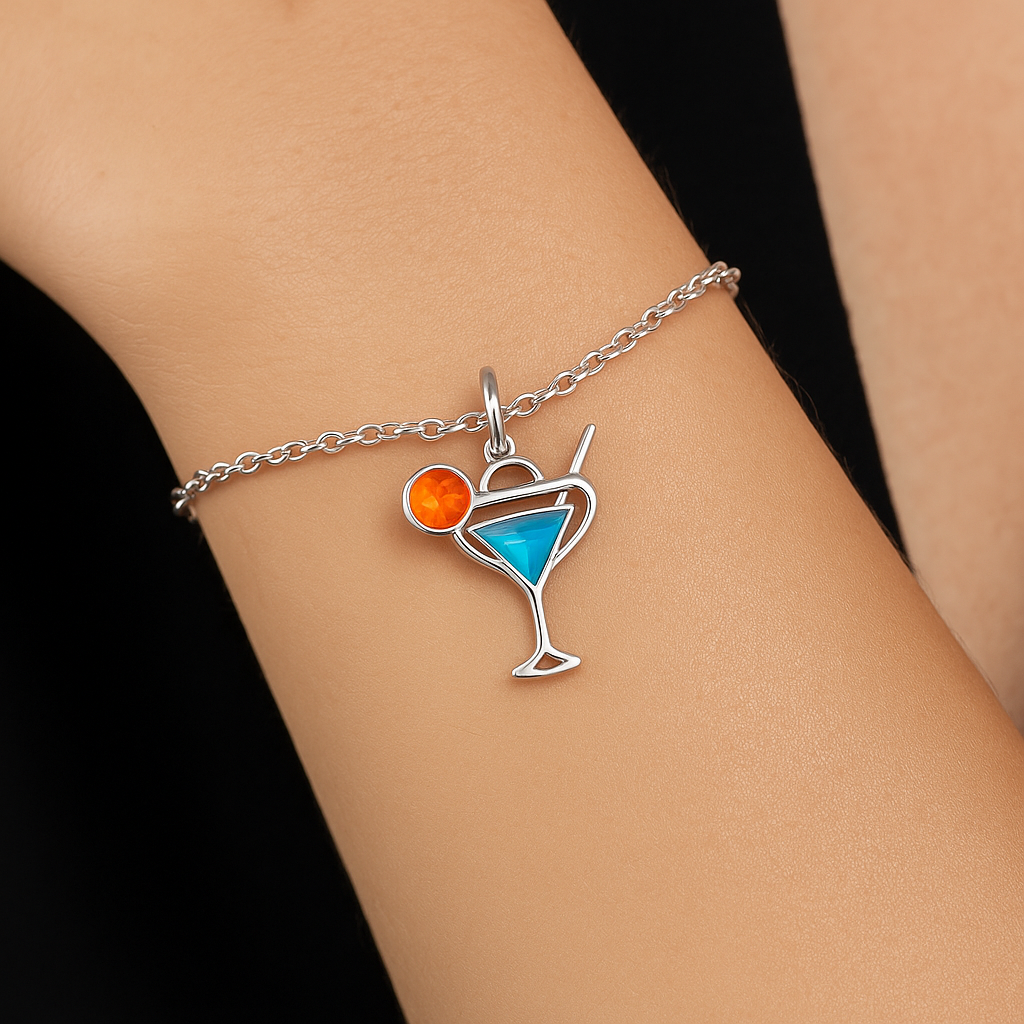 Blue Cocktail Pendant